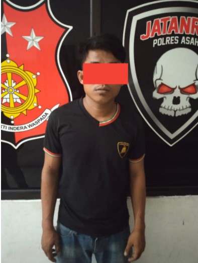  Tejo Pelaku Penganiayaan di Jalan Latsitarda Diamankan Satreskrim Polres Asahan