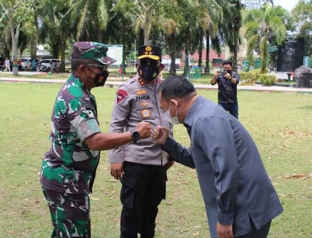 Bupati dan Wabup Labuhanbatu Sambut dan Dampingi Kunker Kapolda Sumut Bersama Pangdam I/BB