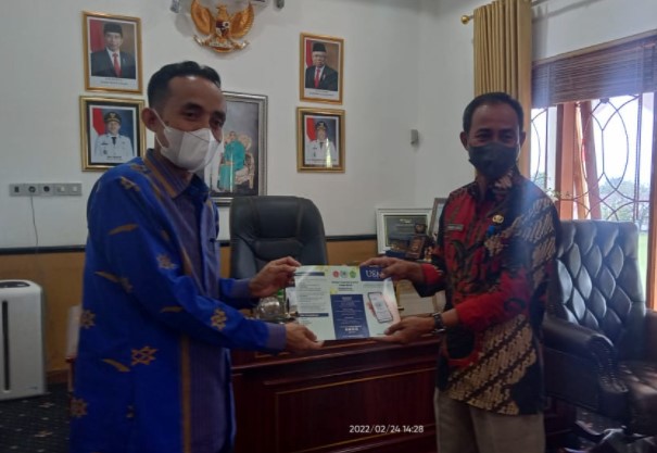 Akselerasikan Program, Universitas Muhammadiyah Kendari Audiensi dengan Pemkab Morowali