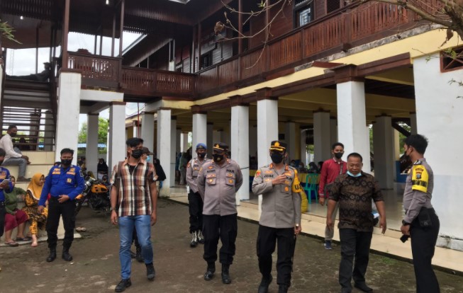 Kapolres Batubara Minta Pembagian BPNT dan Vaksinasi Patuhi Prokes Ketat