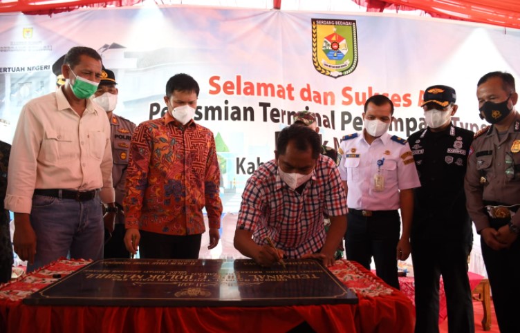  Diresmikan Bupati dan Wabup Sergai, Dolok Masihul Sudah Miliki Terminal Penumpang Tipe C