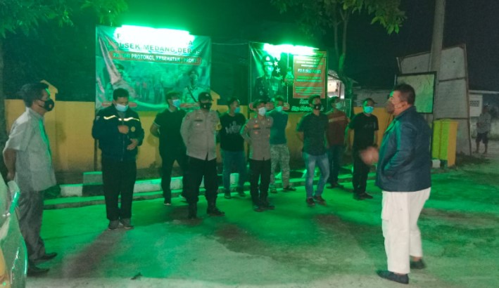  Antisipasi 3C, Polsek Medang Deras Gelar Apel Malam