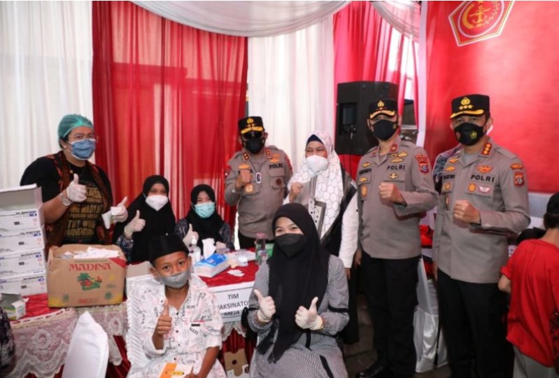  Dukung Akselerasi Vaksinasi, Kapolda Sumut Ucapkan Terimakasih Kepada Tokoh Agama