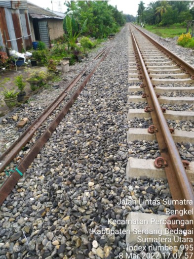  IRT di Pasar Bengkel Disambar KA Sri Bilah, Tulang Pinggang dan Kaki Patah