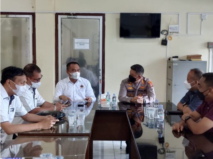  Kapolrestabes Medan Silaturahmi ke PWI Sumut, Farianda: Siap Bantu Sebagai Mitra