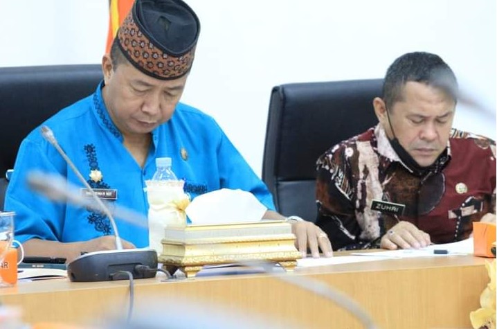  Wakili Bupati, Asisten I Pemkab Labuhanbatu Gelar Rapat FGD Kajian Kebutuhan Daerah dan Kelayakan Usaha Terhadap Pendirian BUMD