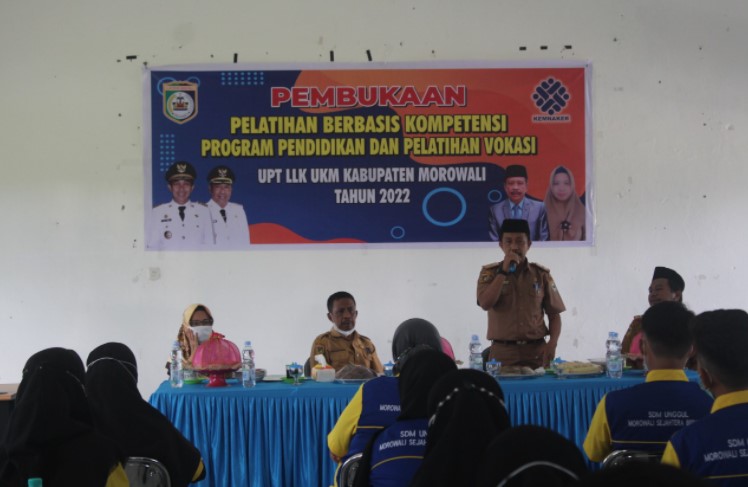 Pemda Morowali Laksanakan Pelatihan Tahap I Berbasis Kompetensi, Program Pendidikan dan Pelatihan Vokasi Tahun 2022