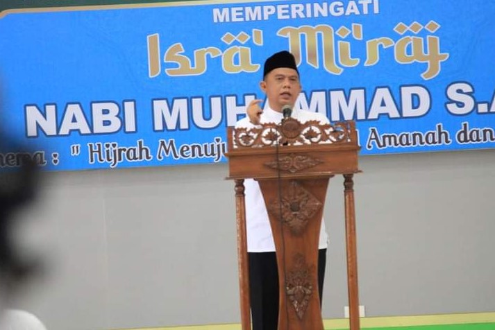  Pemkab Labuhanbatu Gelar Peringatan Isra Mi’raj Nabi Muhammad SAW 1443 H