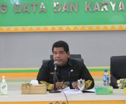  Asisten III AU Buka Sosialisasi Perbup Nomor 39 Tahun 2021 Tentang Pakaian Dinas Pemkab Labuhanbatu