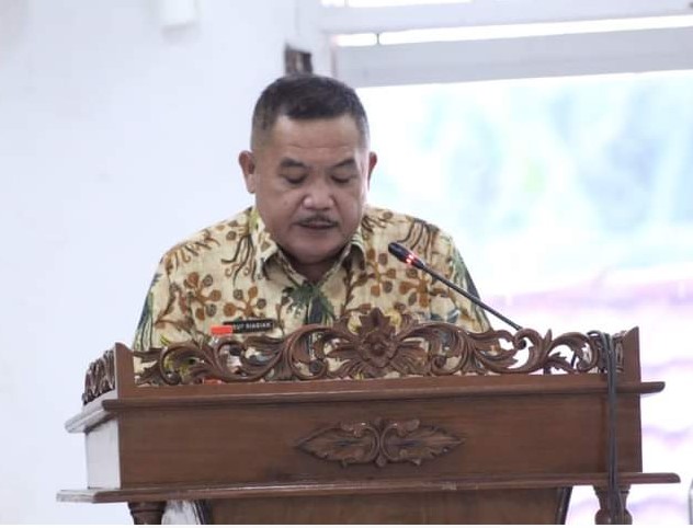  Wakili Bupati, Sekdakab Labuhanbatu Hadiri Rapat Paripurna PPKPAK DPRD Periode 2019-2024