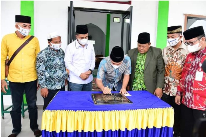  Resmikan Masjid Baiturrohim, Bupati Batubara Berikan Bantuan Secara Pribadi