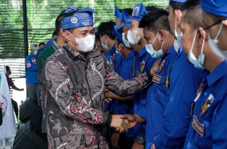 Hadiri Pelantikan Pengurus KNPI, Bupati Batubara: “Bangun Daerah Harus Kompak, Kita Pasti Kuat”