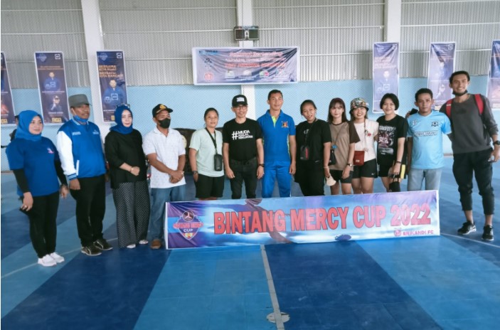 Ketua DPC Partai Demokrat Kab. Morowali Gelar Turnamen Futsal Bintang Mercy Cup 2022