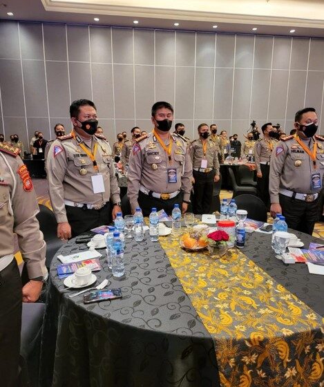  Dirlantas Polda Aceh Hadiri Rakor Pam Idul Fitri 2022