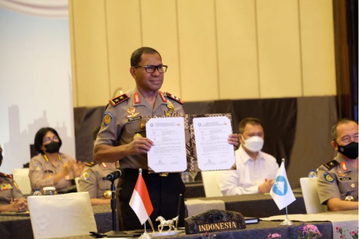  Div Hubinter Polri Berkontribusi Kembangkan Strategi Keamanan Regional MSG