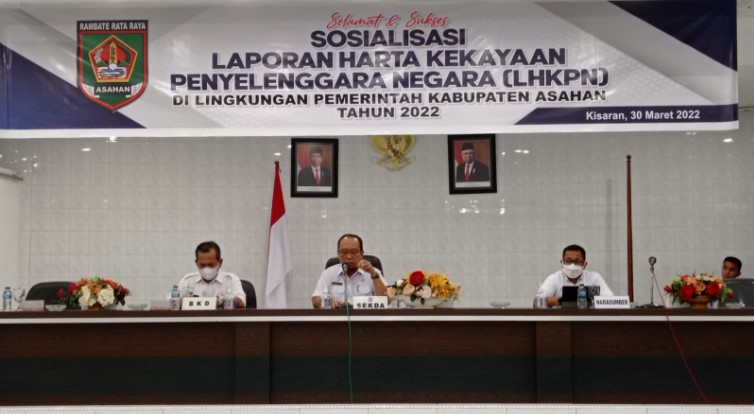  Pemkab Asahan Gelar Sosialisasi LHKPN