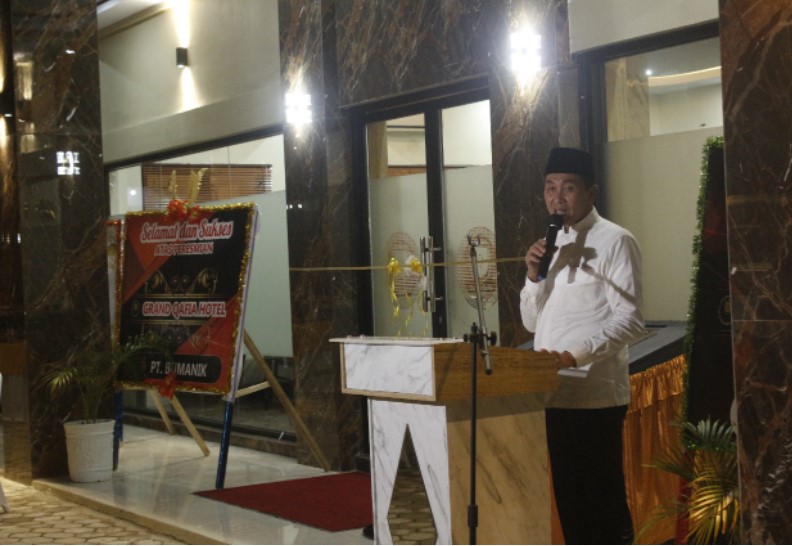 Berkah Bagi Daerah, Bupati Morowali Resmikan Grand Qafia Hotel di Kawasan KTM