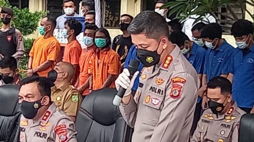  Polrestabes Medan Tangkapi Preman Jelang Lebaran