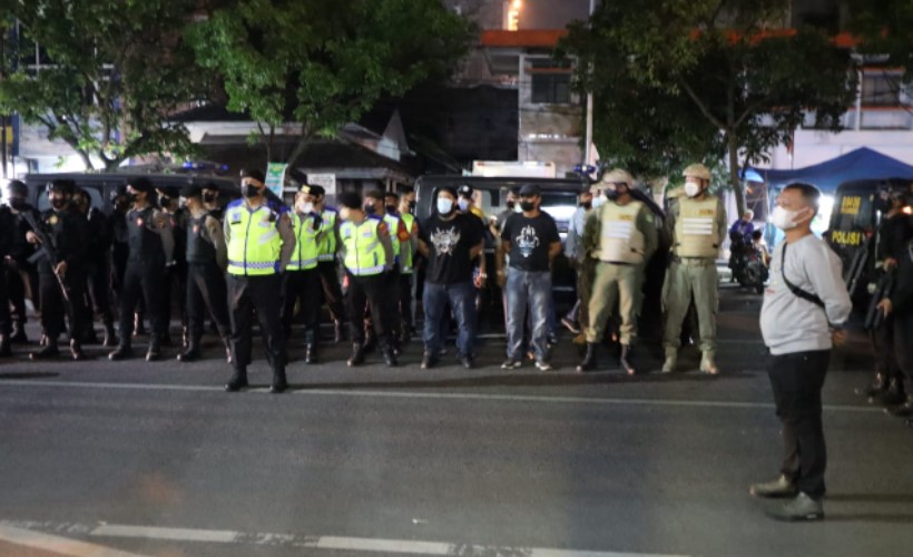  Antisipasi Gangguan Kamtibmas, Polrestabes dan Pemko Medan Gelar Patroli Skala Besar