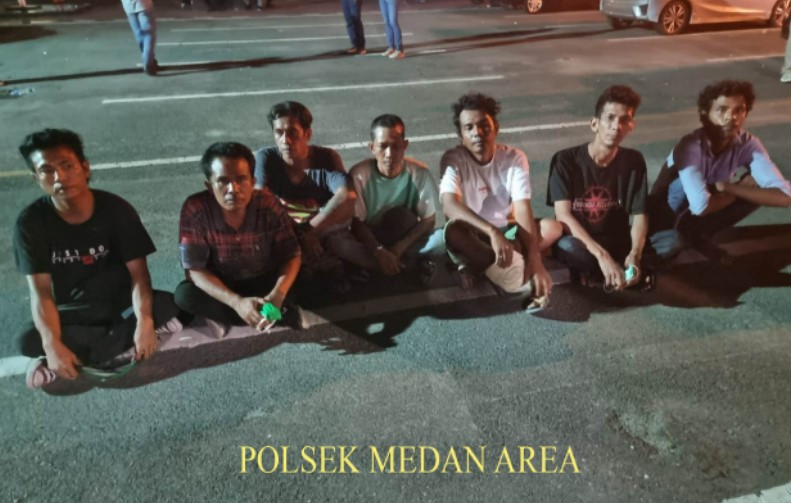  Polrestabes Medan Tangkap 62 Preman, 56 Orang Positif Narkoba