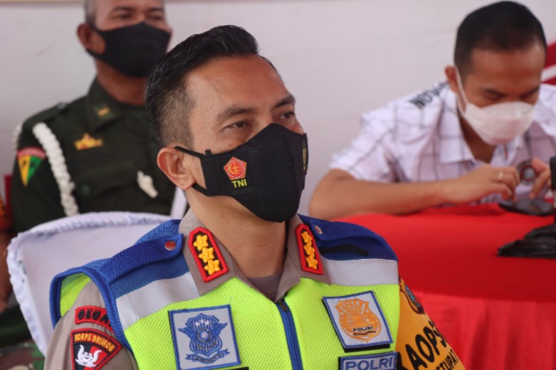 Jelang Idul Fitri, Kapolresta Deli Serdang Cek Kesiapan Pos Pam di Perbatasan