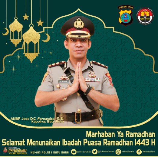  Ini Pesan Kapolres Batubara di Ramadhan 1443 H