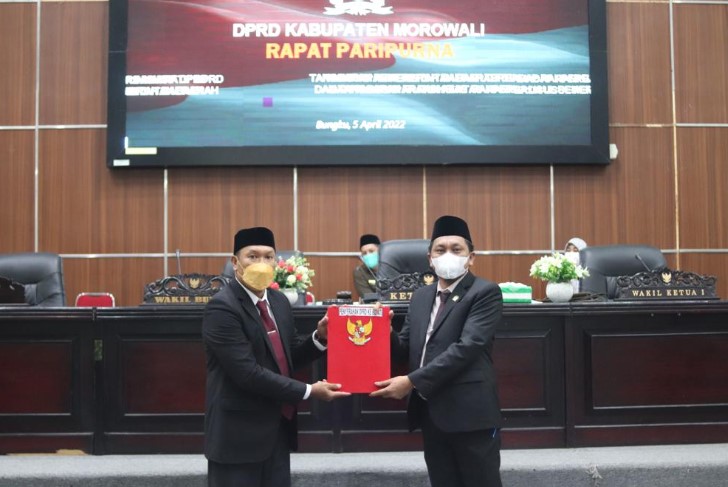 DPRD Morowali Gelar Rapat Paripurna, Agendakan Tanggapan Pemda atas Raperda Inisiatif DPRD dan Pandangan Umum Fraksi atas Raperda Usul Pemerintah