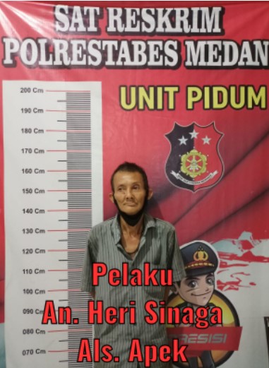  Apek Sinaga Diciduk Tim Jatanras Presisi Polrestabes Medan