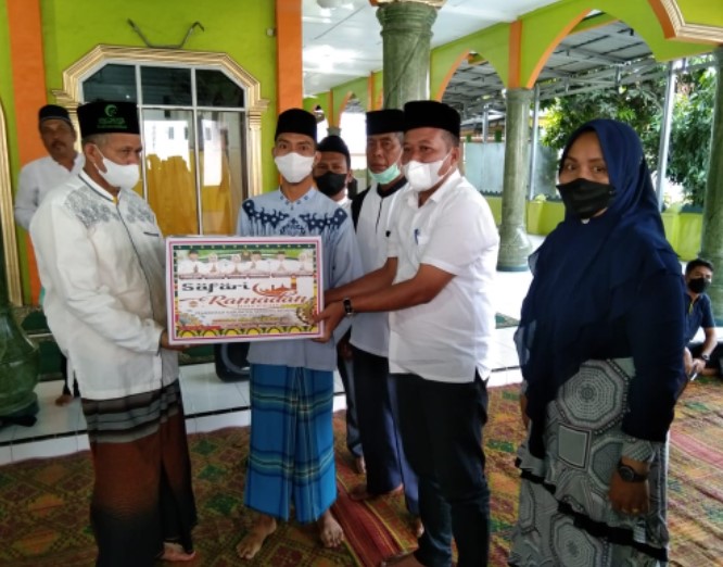  Tim X Safari Ramadhan Pemkab Sergai Kunjungi Masjid Husisa Alatagwa