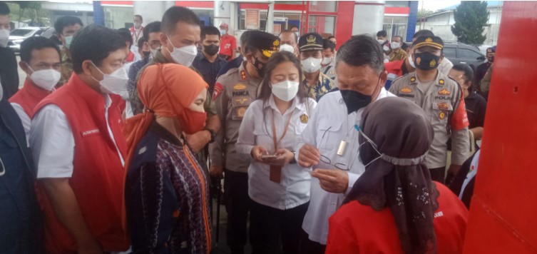  Tinjau SPBU di Sergai, Menteri ESDM: Pasokan BBM Hingga Idul Fitri Cukup