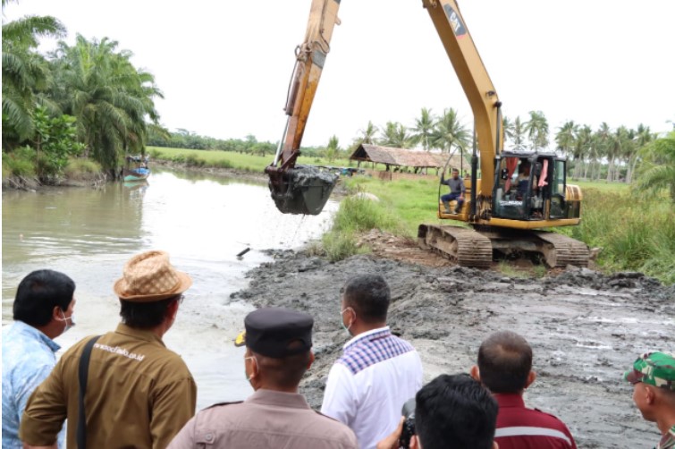  Atasi Banjir, Pemkab Sergai-Forum TJSLP Sinergi Normalisasi Sungai 