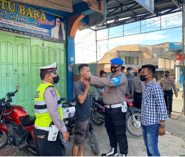  Polres Batubara Gencar Ops Yustisi di Bulan Ramadhan