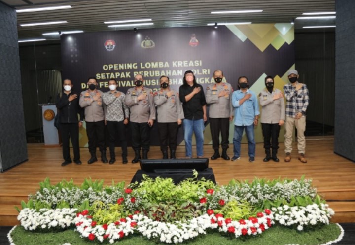  Polri Gelar Lomba Kreasi Setapak Perubahan dan Festival Musik Bhayangkara