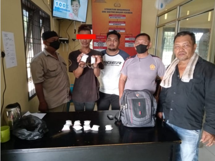  Pengedar Sabu Desa Bagan Diciduk Polsek Sei Kepayang, Barang Bukti 520.49 Gram