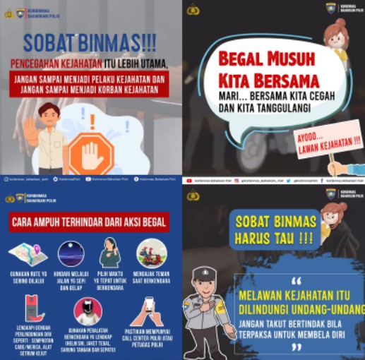  Kapolrestabes Medan: Begal Musuh Kita Bersama, Ini Tips Menghindarinya