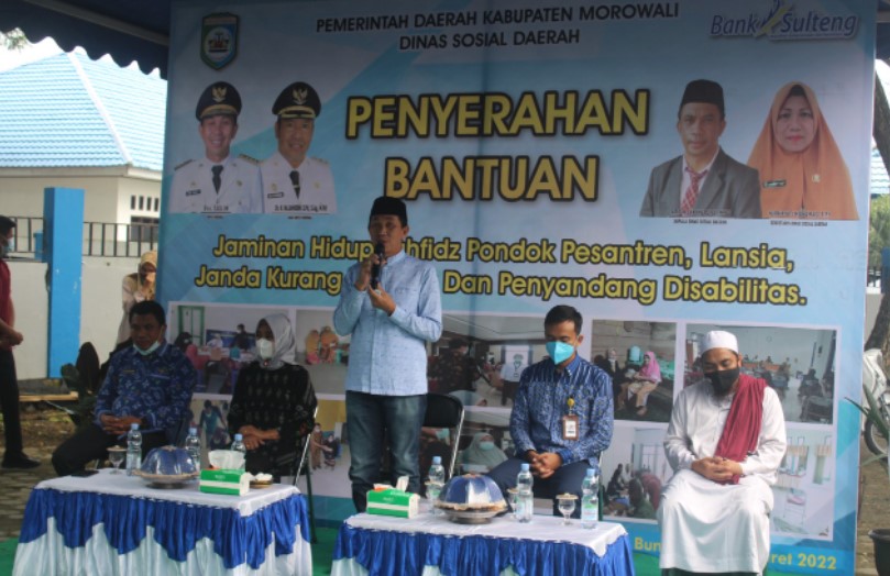  Kewajiban Pemda Untuk Sejahterakan Masyarakat Morowali, Drs Taslim Serahkan Bantuan Sosial