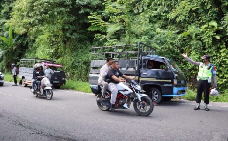  Tikungan Tirtanadi Rawan Kecelakaan, Polrestabes Medan Imbau Pemudik Agar Waspada