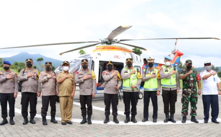  Kapolres Dampingi Rombongan Irwasum Polri dan Kapolda Sumut Kunker di Kabupaten Simalungun