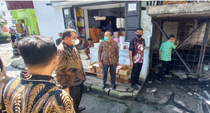  Pembenahan Drainase di Pasar Pusat Pasar Butuh Kolaborasi dengan Instansi Terkait