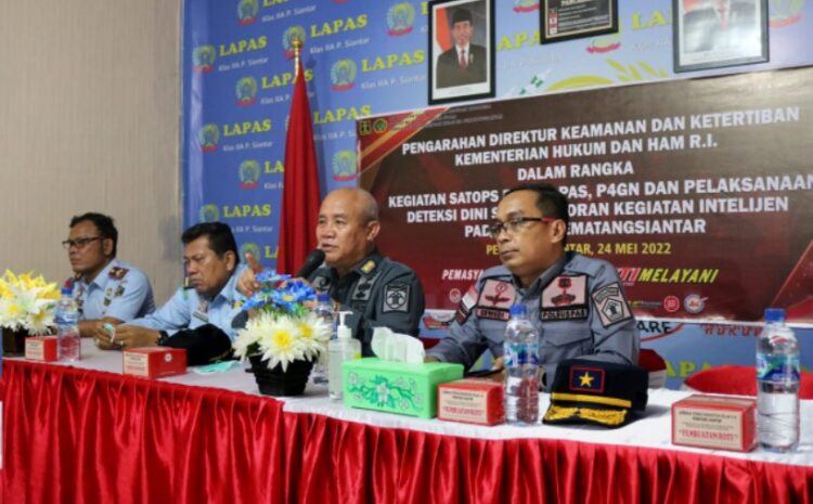 Dirkamtib Ditjen PAS RI Kunjungi Lapas Kelas IIA Pematangsiantar