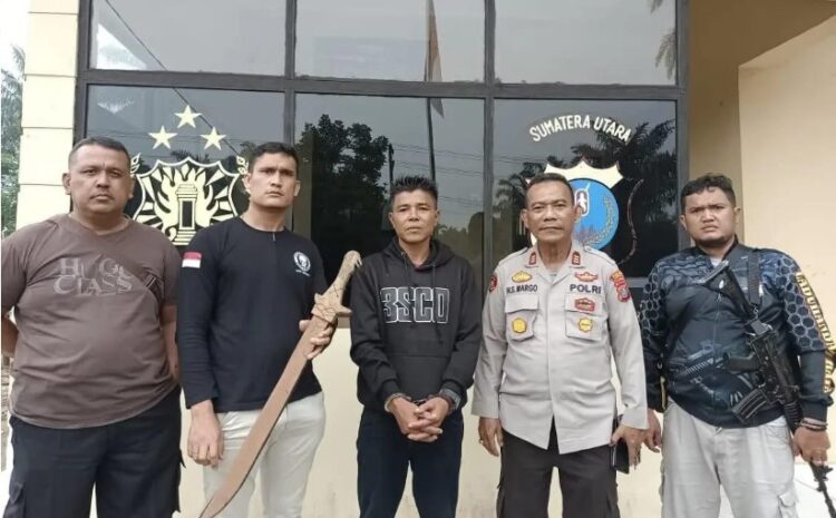 Pelaku Pembacokan Diciduk Satreskrim Polres Labuhanbatu