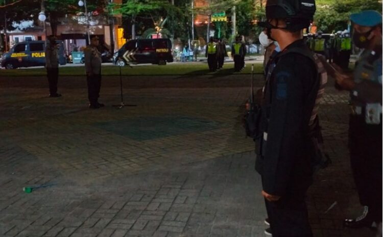  Polrestabes Medan Apel Sispamkota Antisipasi Kejahatan Jalanan dan Arus Lalu Lintas