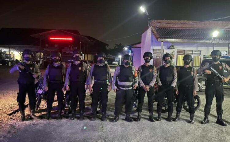  Tim Patroli Presisi Sat Samapta Polrestabes Medan Patroli Malam Cegah Kasus 3C