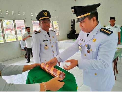 Bupati Labuhanbatu Lantik Camat Bilah Hilir Ridwan Syahputra Harahap