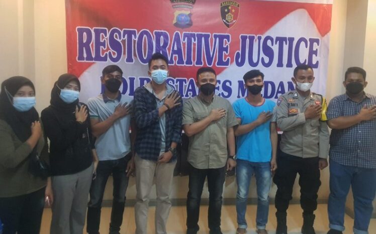 Satreskrim Polrestabes Medan Restorative Justice Kasus Perkelahian yang Viral di Medsos