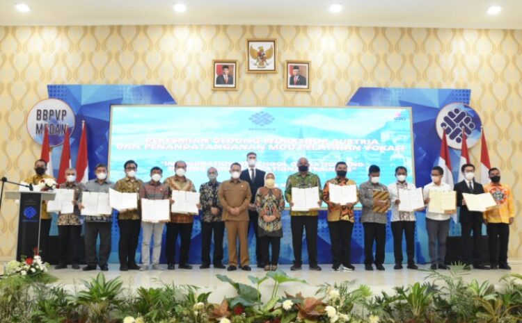  Wakil Bupati Asahan Hadiri acara Inauguration Of School Operation Pengembangan BLK Maritim