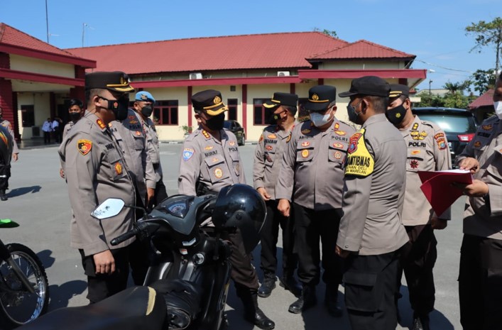 Polres Pelabuhan Belawan Terima Kunjungan Asistensi Peningkatan Pengetahuan dan Kapasitas Bhabinkamtibmas