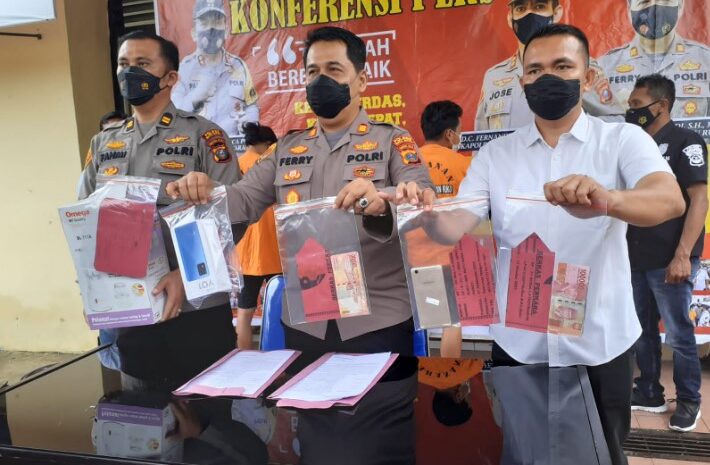 Polsek Labuhan Ruku Tembak Pencuri, Penadahnya Ditangkap