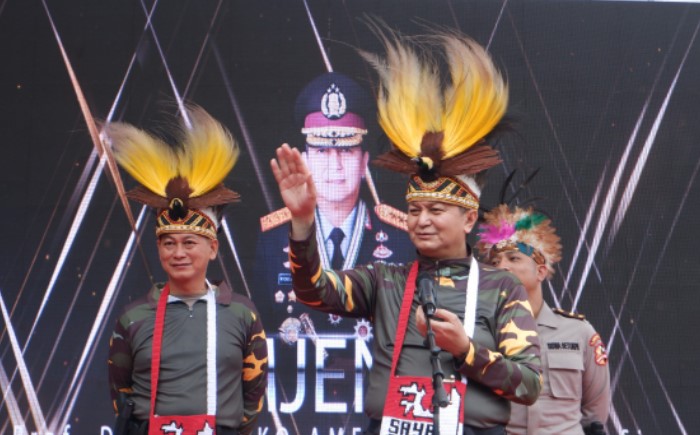 Kalemdiklat Polri Dampingi 2.076 Siswa Resimen 51AP Latihan Gladi Wirottama