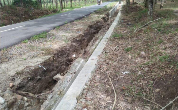  Drainase di Bintang Bayu Alami Kerusakan, Pemkab Sergai Respons Cepat Segera Akan  Lakukan Perbaikan